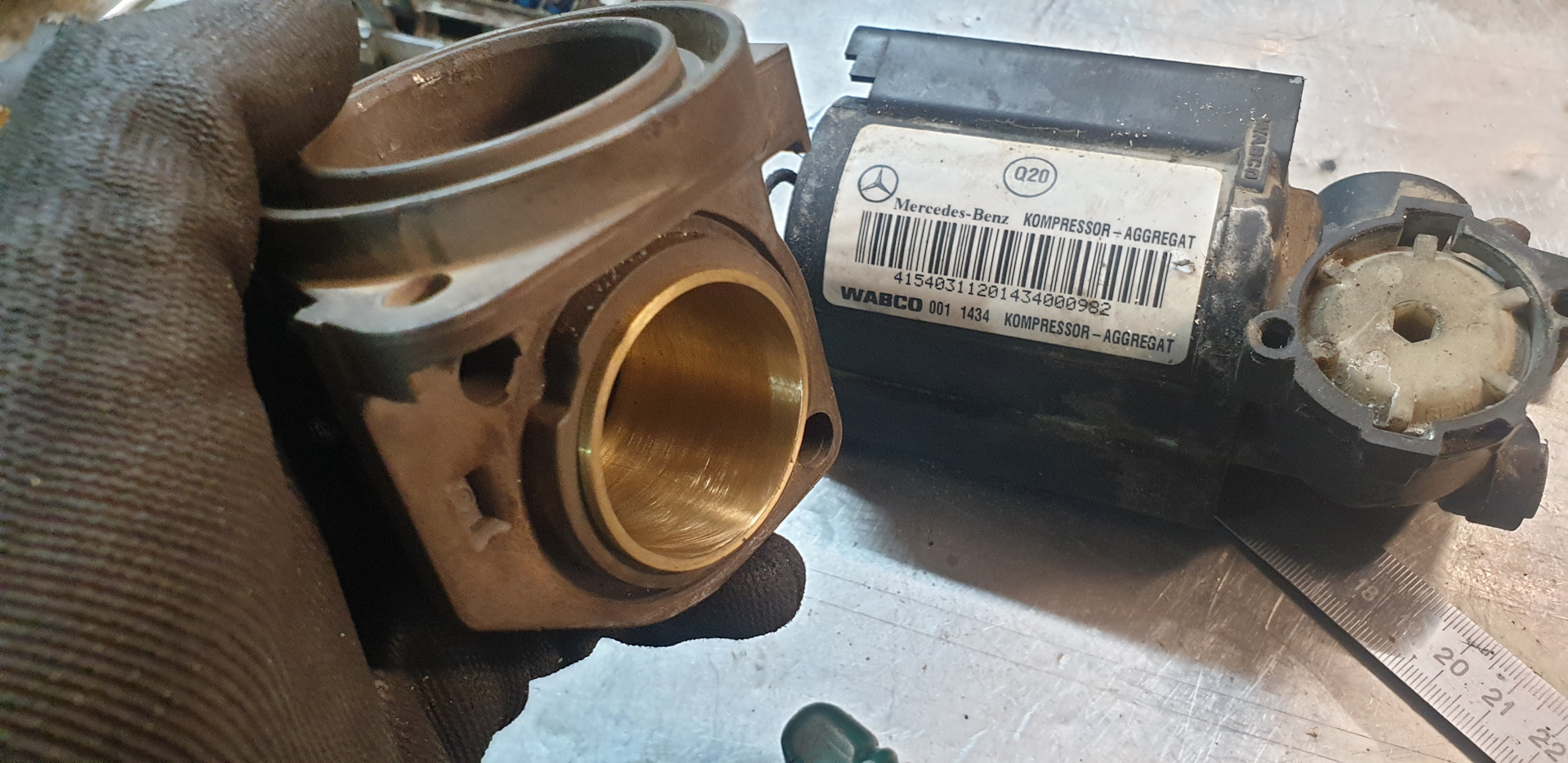 Ремонт компрессора пневмоподвески своими руками — Audi Allroad (C5), 2 ...