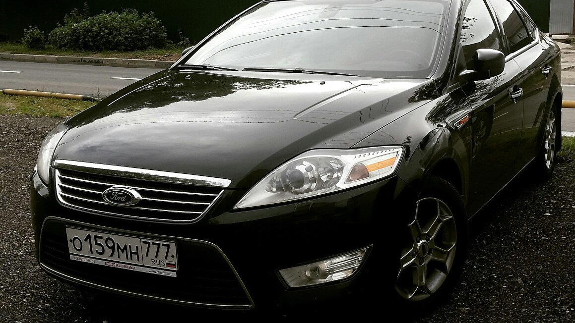 Форд Мондео 4 2009. Ford Mondeo 4 губа.