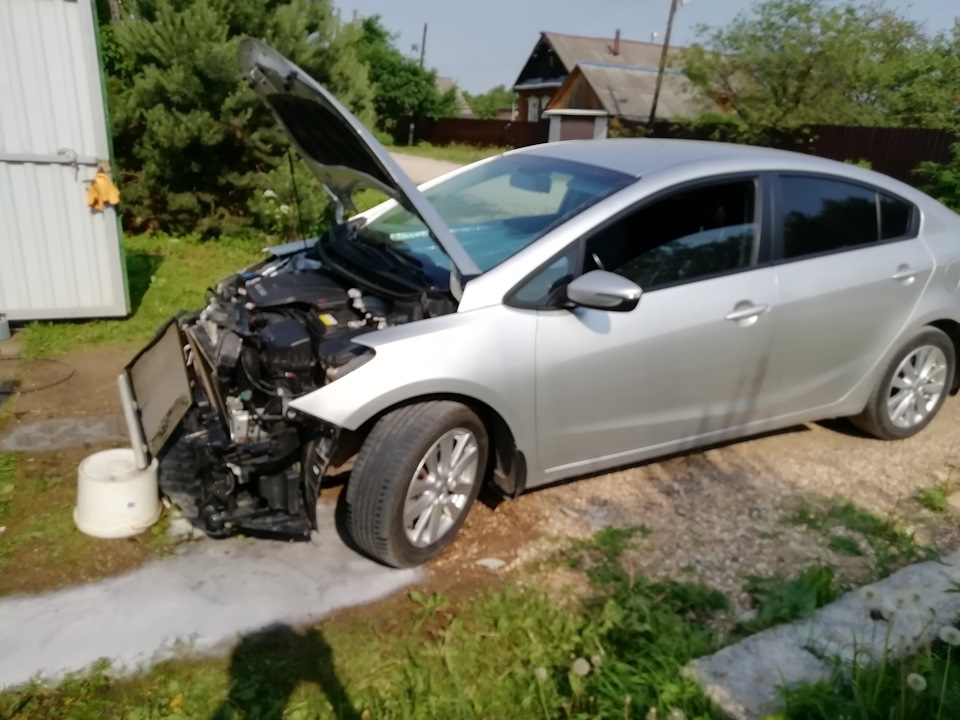 Мытье радиатора — KIA Cerato (3G), 1,6 л, 2014 года | своими руками ...