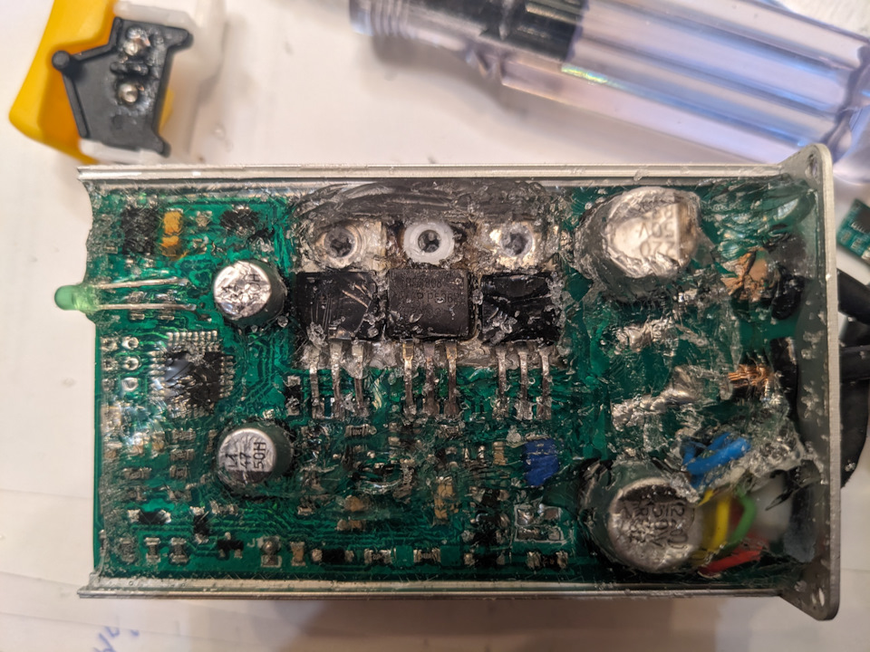 Ремонт контроллера электровентилятора А600+ — KIA Sportage (1G), 2 л ...