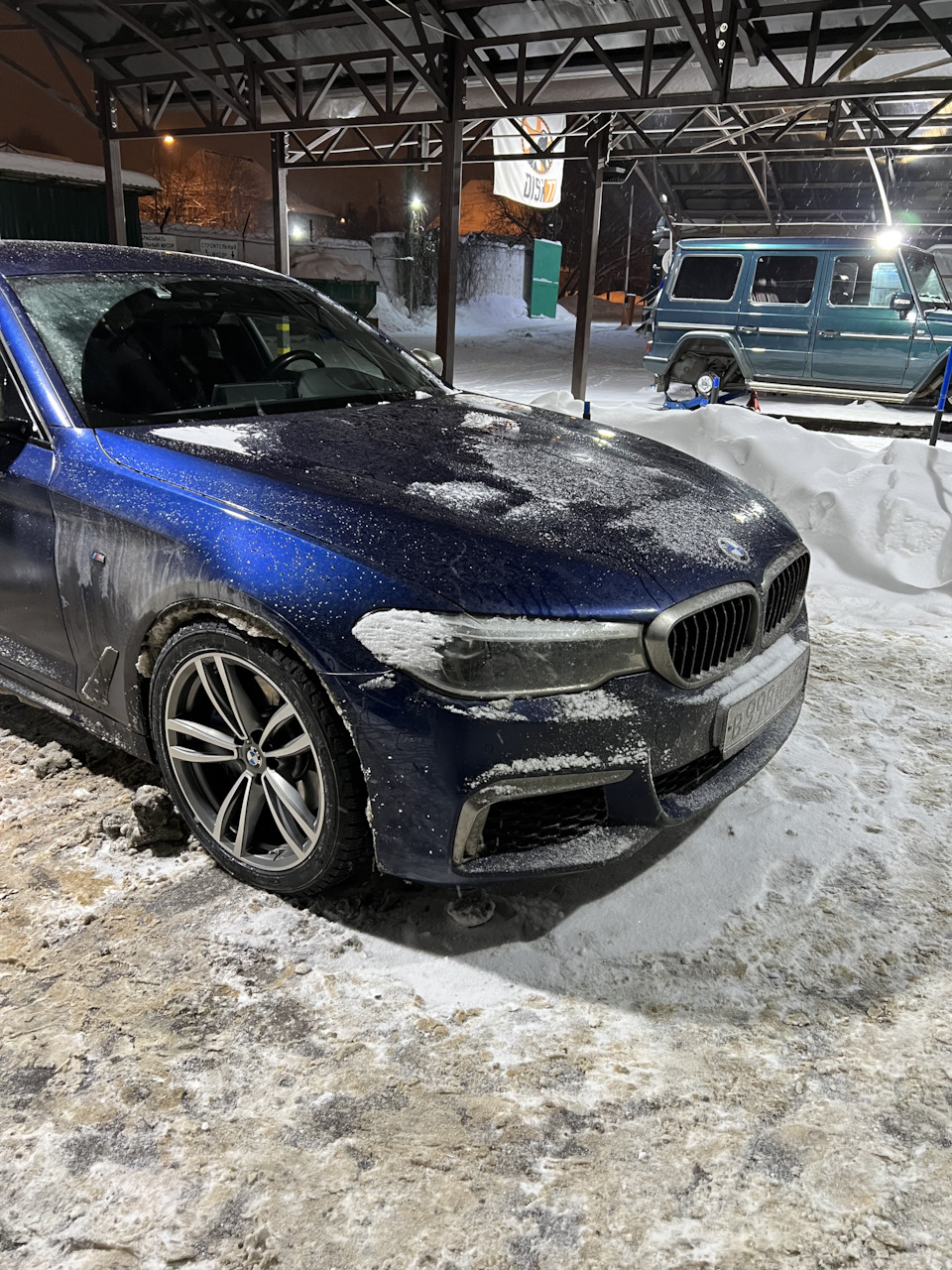 Поменял зимние колёса на 647 стиль — BMW 5 series (G30), 3 л, 2019 года |  колёсные диски | DRIVE2