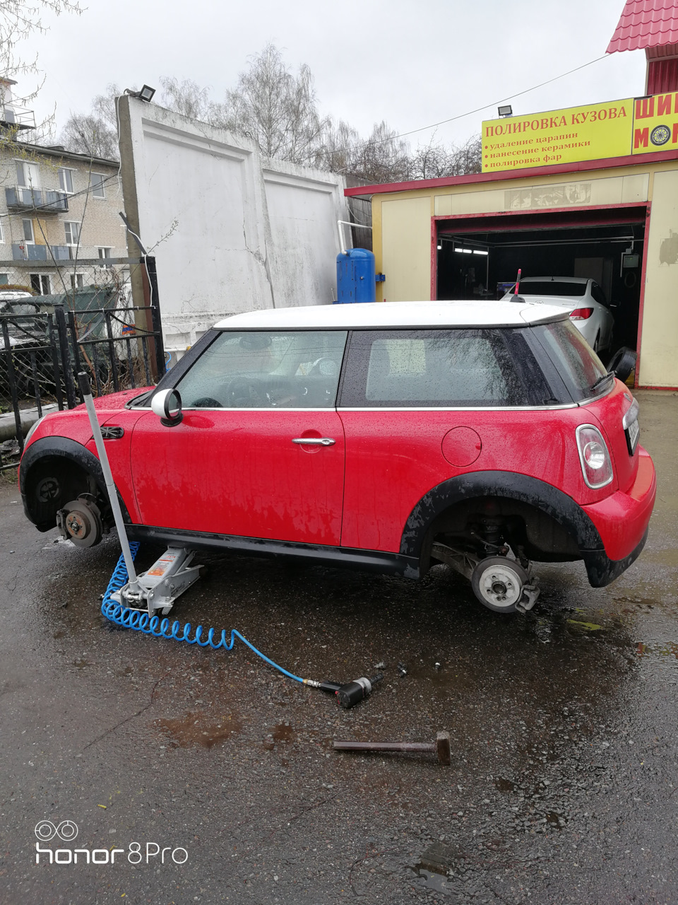 Заправка кондиционера и ещё по мелочам — MINI Cooper Mk II, 1,6 л, 2010  года | визит на сервис | DRIVE2