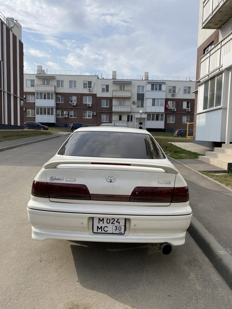 Квадрантные номера — Toyota Mark II (100), 2 л, 1999 года | другое | DRIVE2