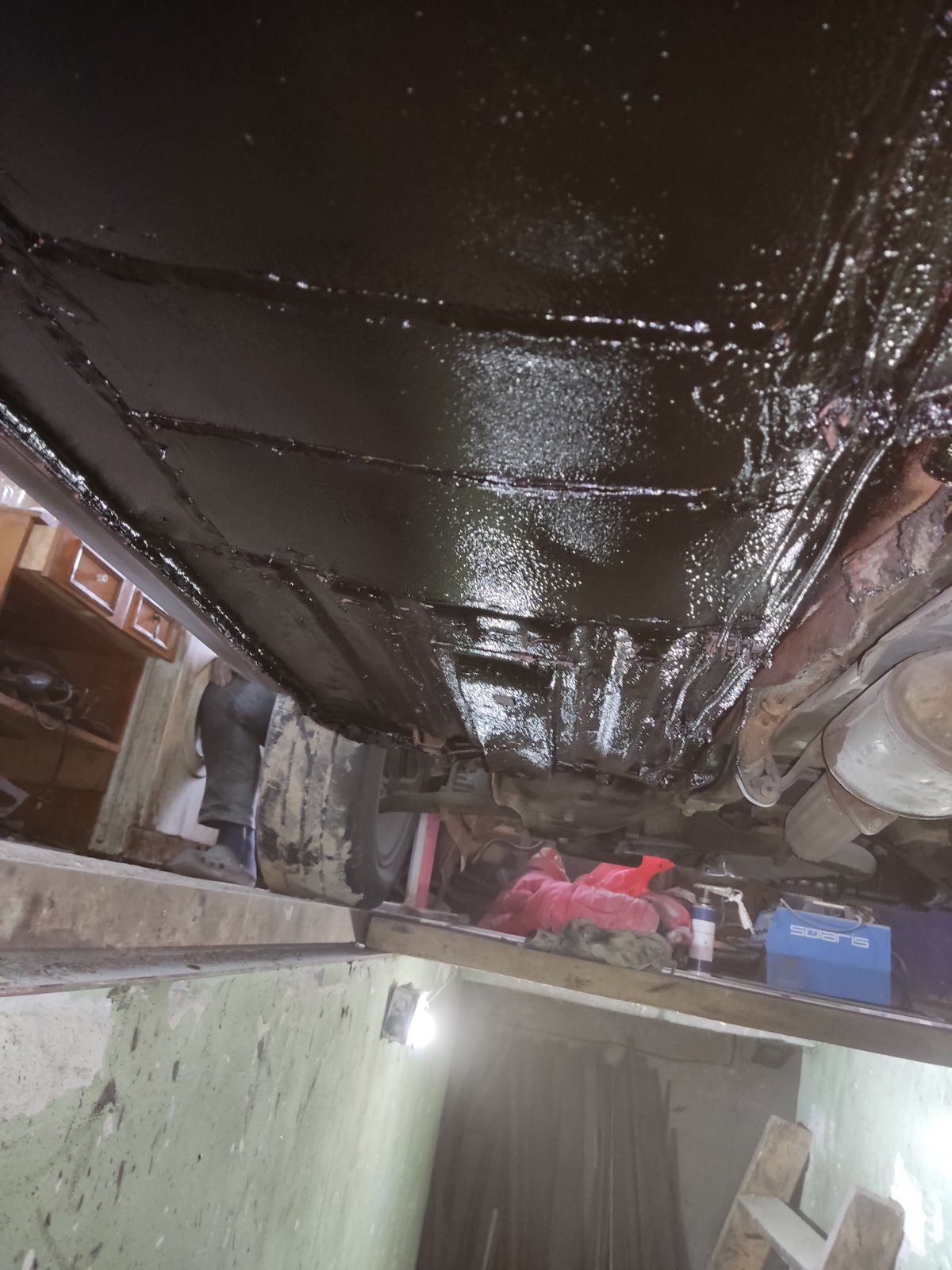 Обработка днище — FIAT Marea, 1,9 л, 2001 года | кузовной ремонт | DRIVE2