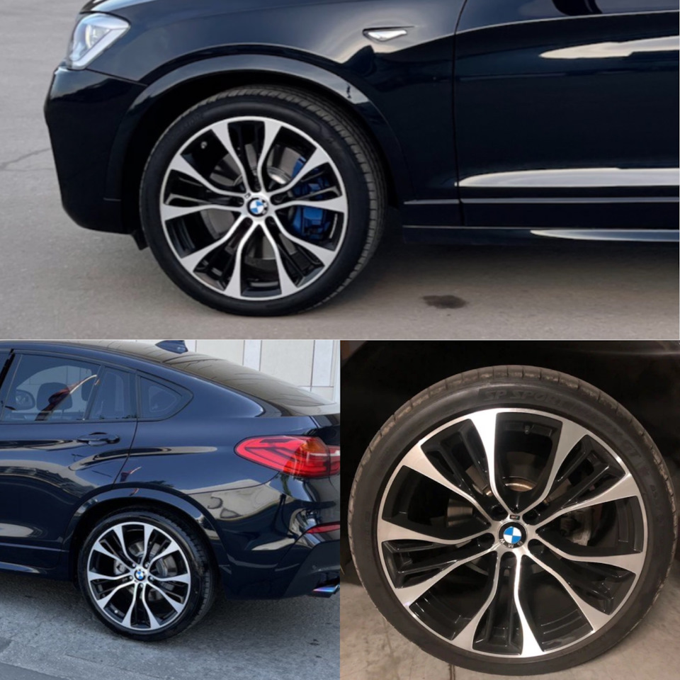 Опрос: цвет внутренней части диска? — BMW X6 (F16), 3 л, 2018 года |  колёсные диски | DRIVE2