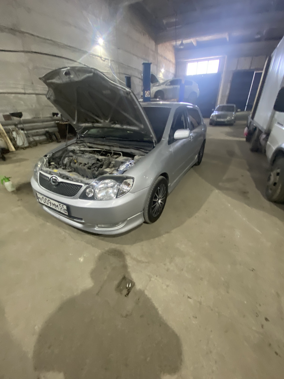 Чистка форсунок со снятием — Toyota Corolla RunX, 1,5 л, 2001 года ...