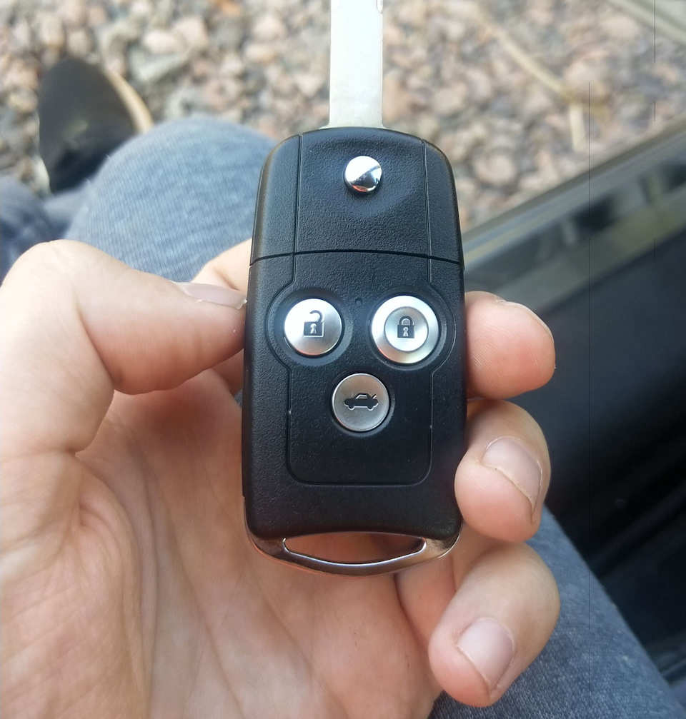 Старый новый ключ — Honda Accord (8G), 2,4 л, 2008 года | аксессуары ...