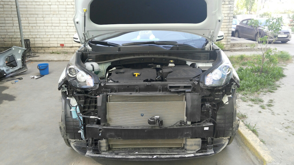Сетка в бампер. — KIA Sportage (4G), 2 л, 2019 года | своими руками ...