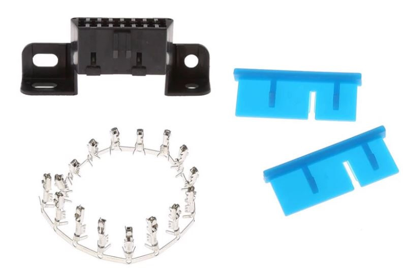 разъем OBD II в салон — KIA Rio (1G), 1,5 л, 2005 года | электроника ...