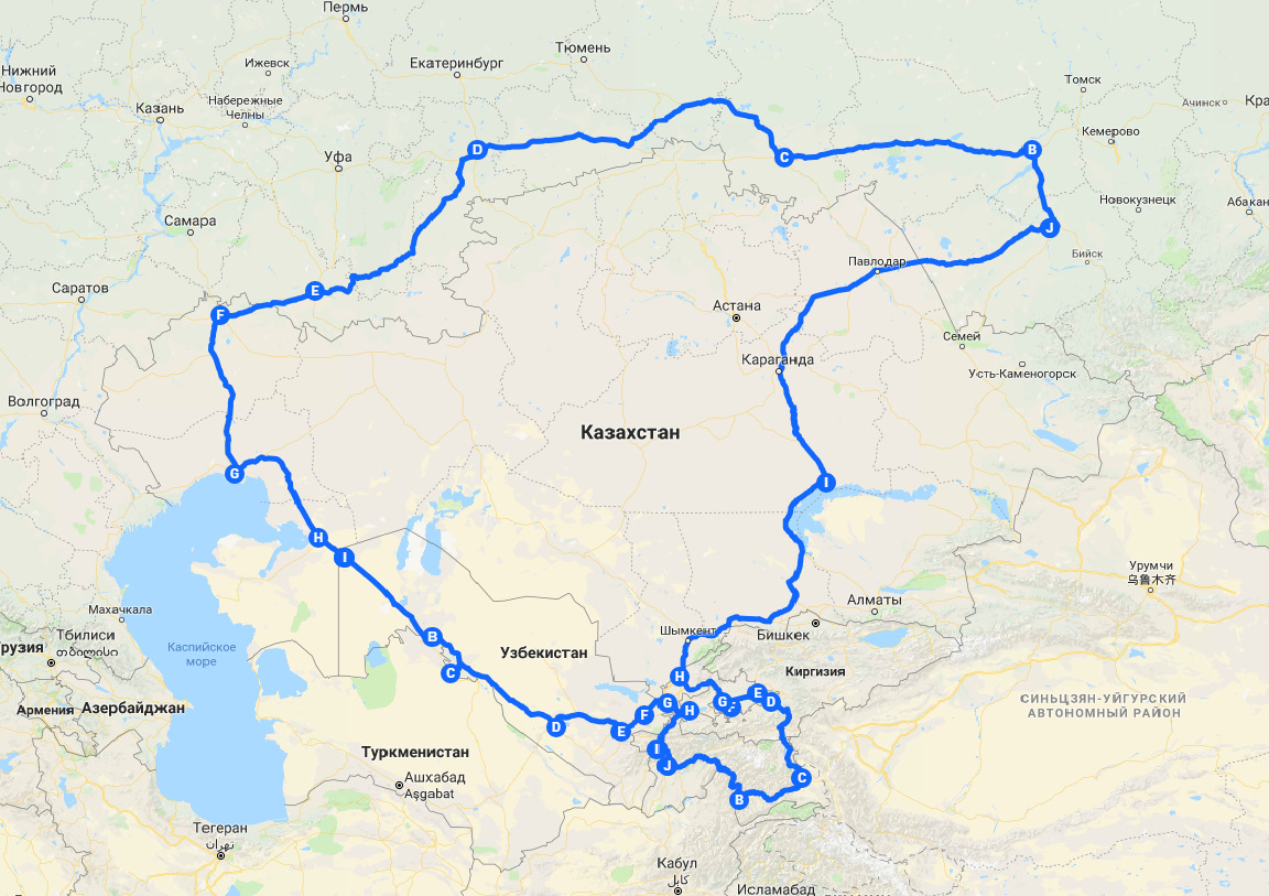 Можно ли проехать в казахстан