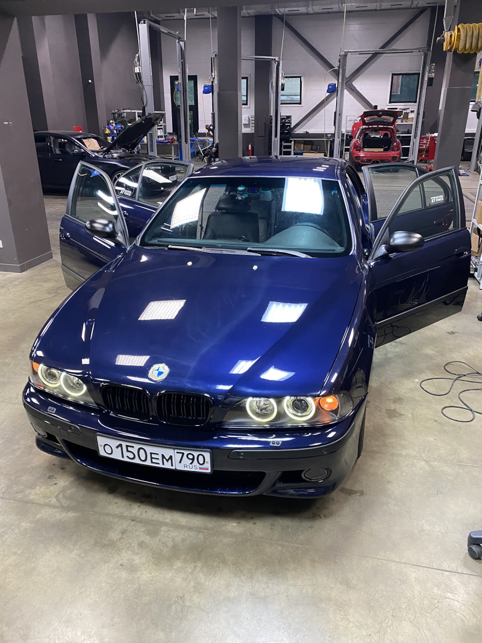 Работы по внешке — BMW 5 series (E39), 3 л, 2001 года | тюнинг | DRIVE2