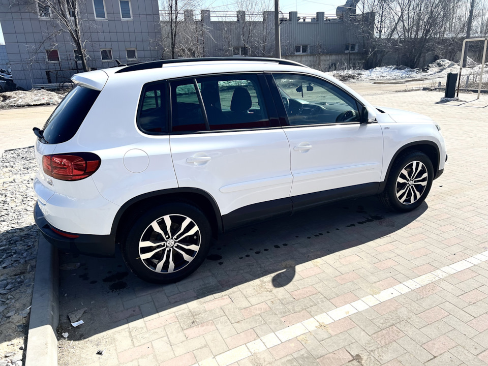 Летние колеса — Volkswagen Tiguan (1G), 1,4 л, 2015 года | шины | DRIVE2