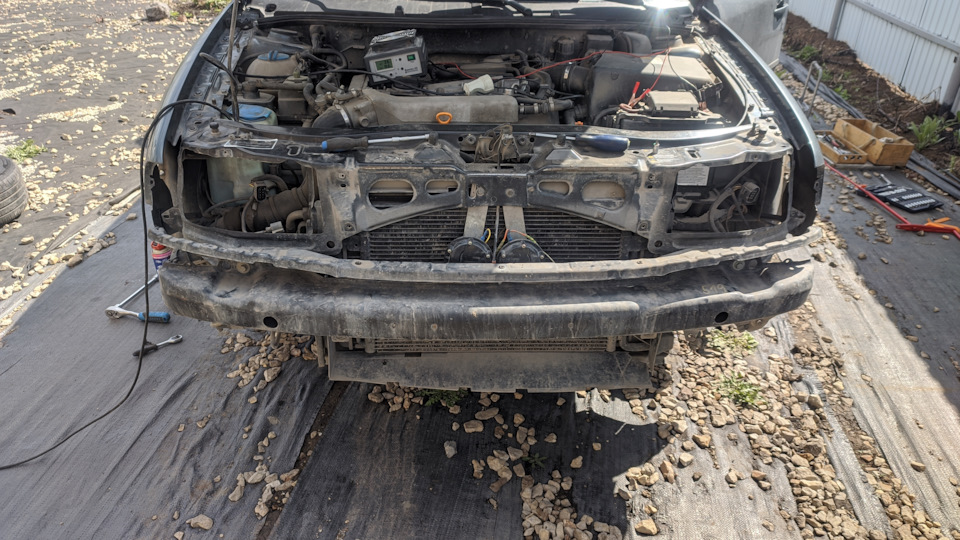 Промывка интеркулера и не только — Skoda Octavia Combi A4 Mk1, 1,8 л ...