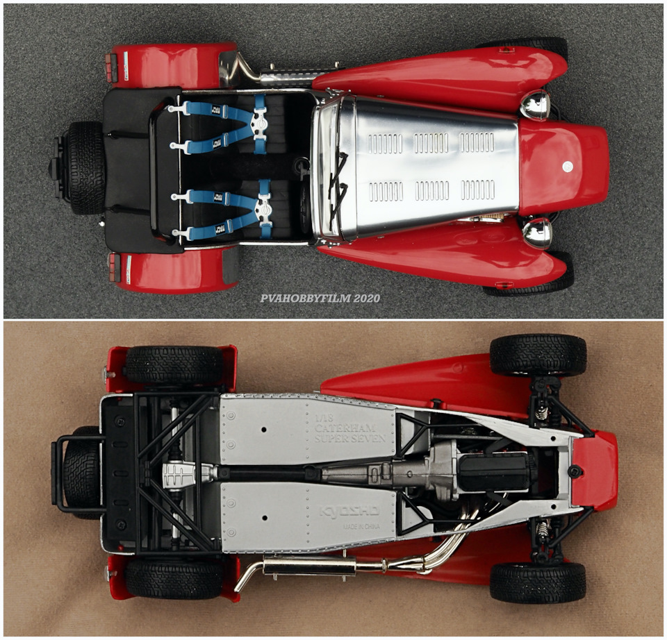 Caterham Super Seven (Lotus 7), 1973 (1/18 Kyosho) — Сообщество «Масштабные  Модели» на DRIVE2