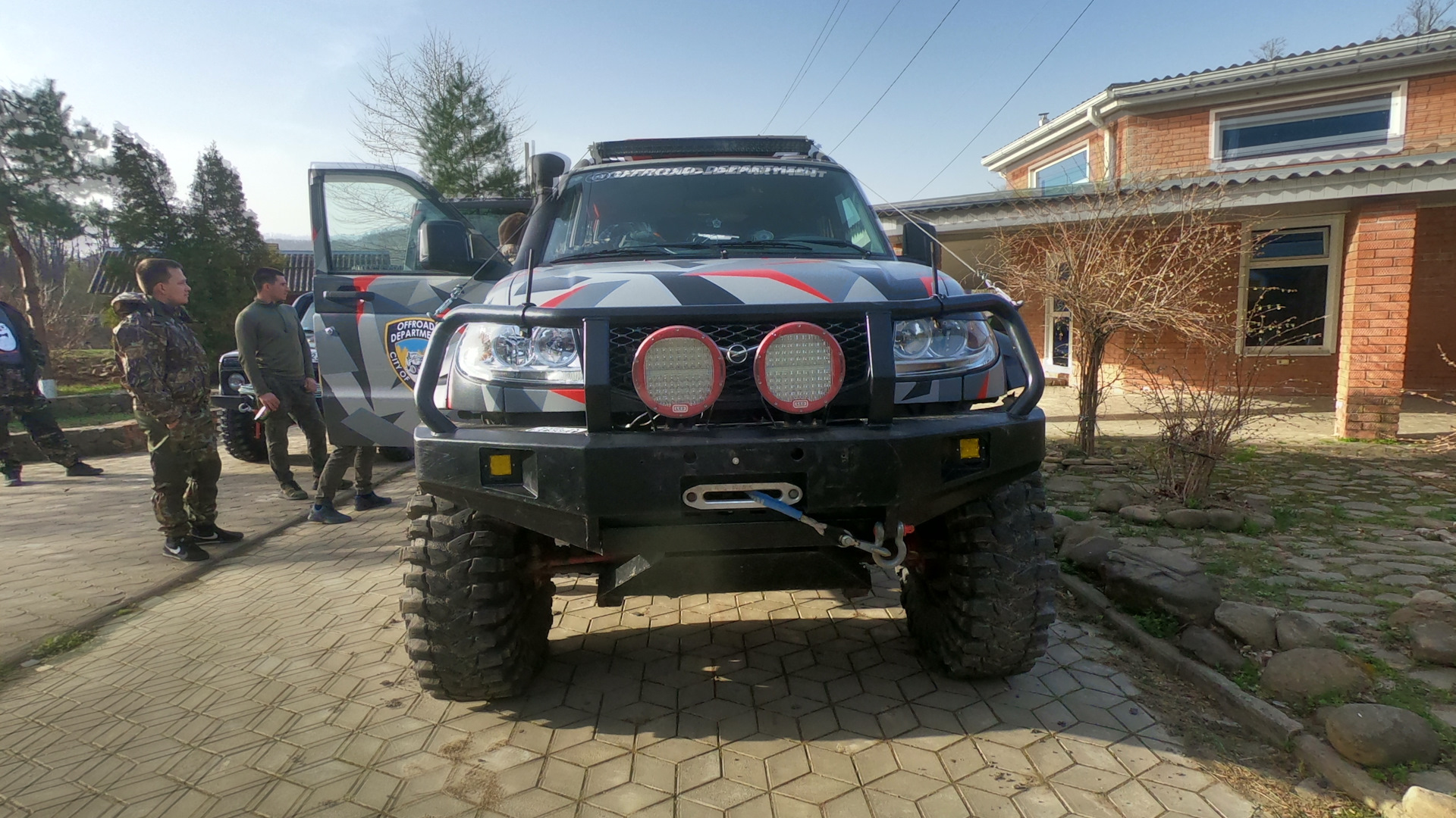 УАЗ Patriot 2.3 дизельный 2011 | Off-Road Department на DRIVE2