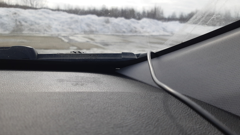 Провод на месте — Hyundai Elantra (5G)