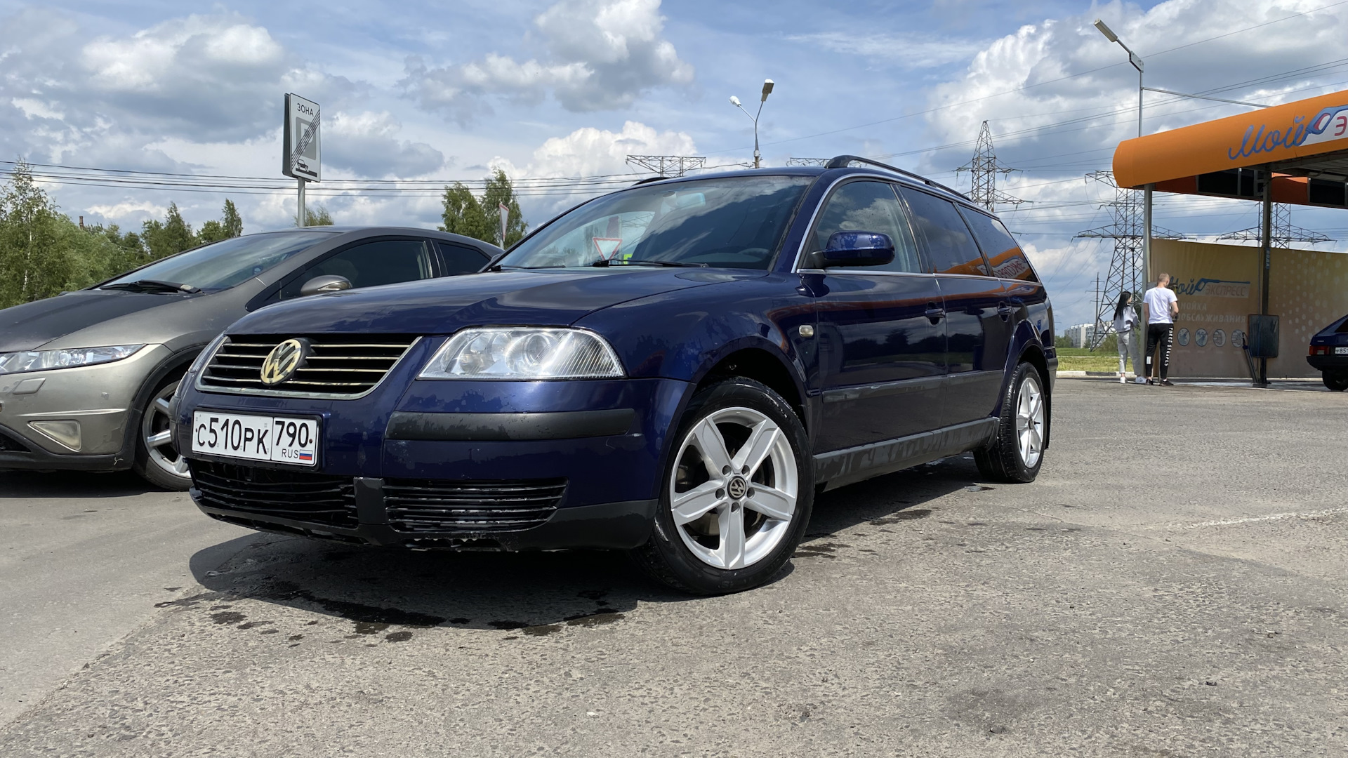 Volkswagen Passat Variant (B5) 1.6 бензиновый 2001 | Синий вагон на DRIVE2