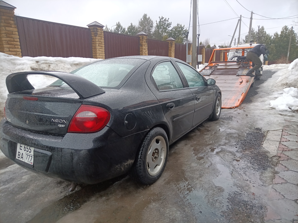 Ситуация P0700/P0755 — Dodge Neon II, 2 л, 2003 года визит на сервис