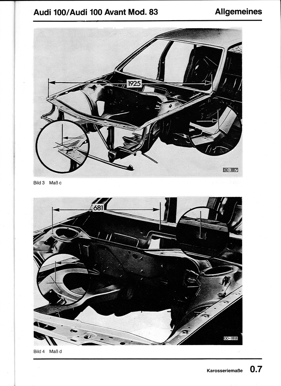 Фото в бортжурнале Audi 100 Avant (C3)