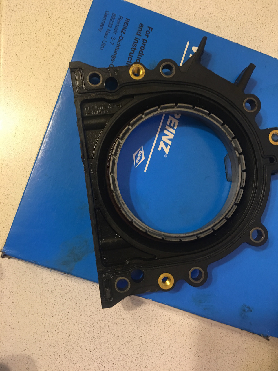 Замена заднего сальника коленвала. — Volkswagen Golf Mk6, 1,4 л, 2012 ...