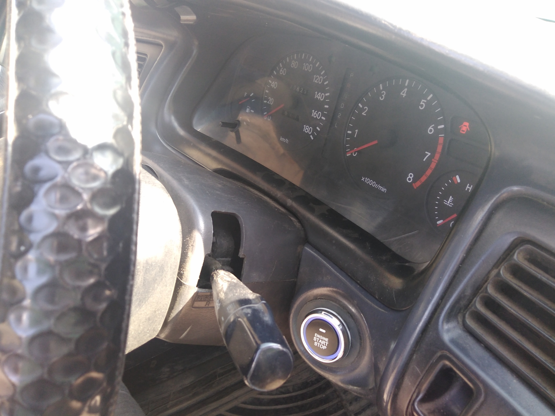 Отзыв о кнопке старт-стоп и бесключевом доступе — Toyota Sprinter (100 ...