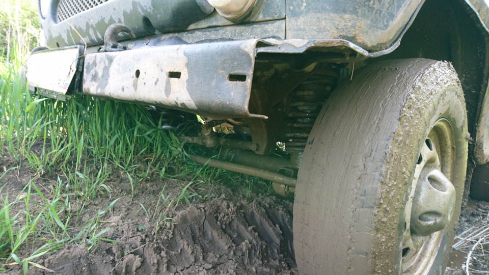 Сравнение проходимости Нивы и Хантера — Lada 4x4 3D, 1,7 л, 1997 года ...