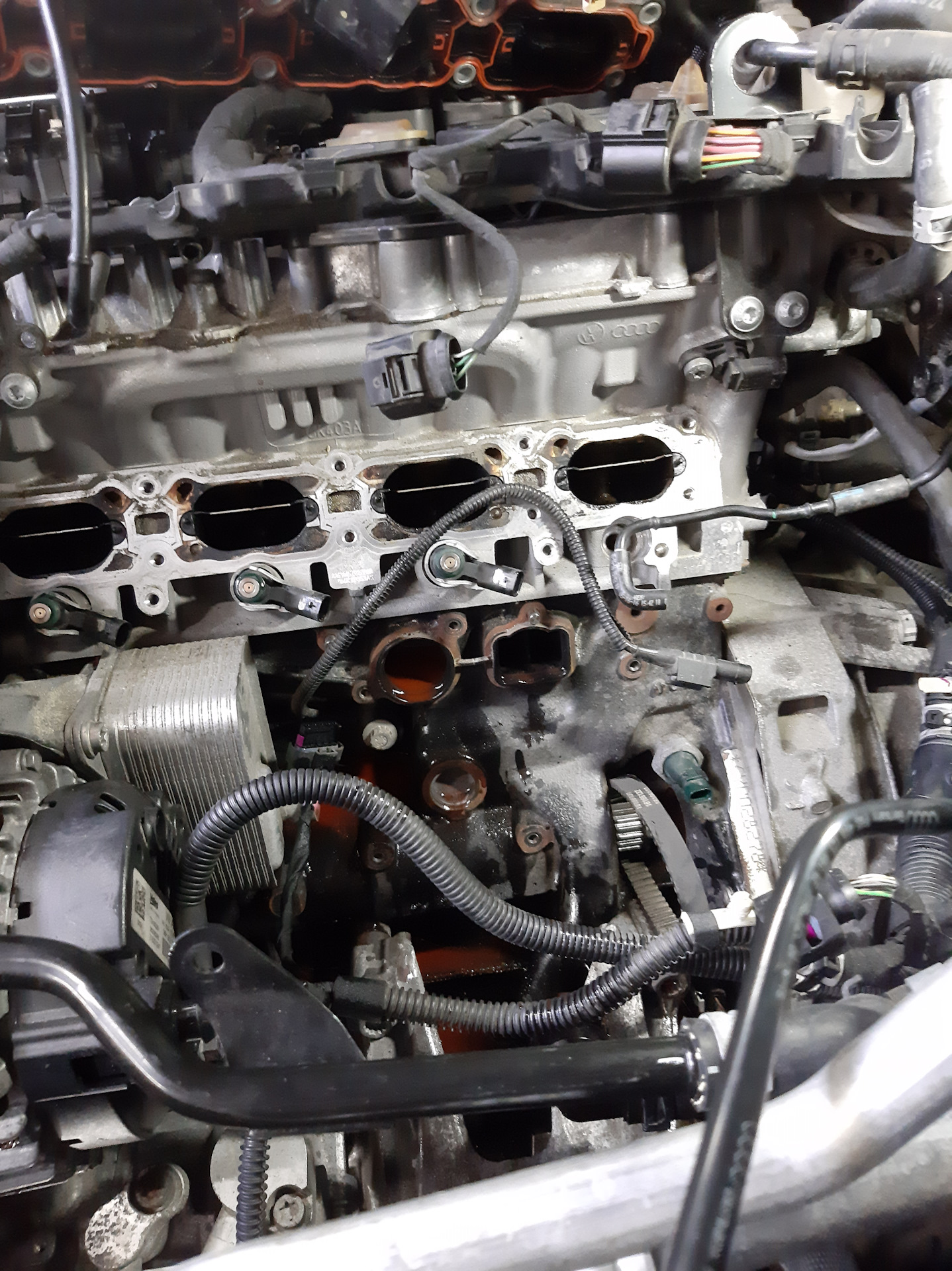 2. замена помпы тигуан 2. 0 tfsi. помпа ауди q5. замена помпы 2.