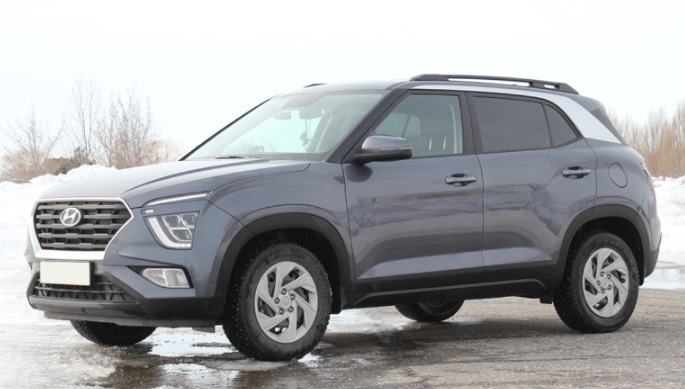Рейлинги на Хендай Крета 2 2021 — PEC:Mall Auto на DRIVE2