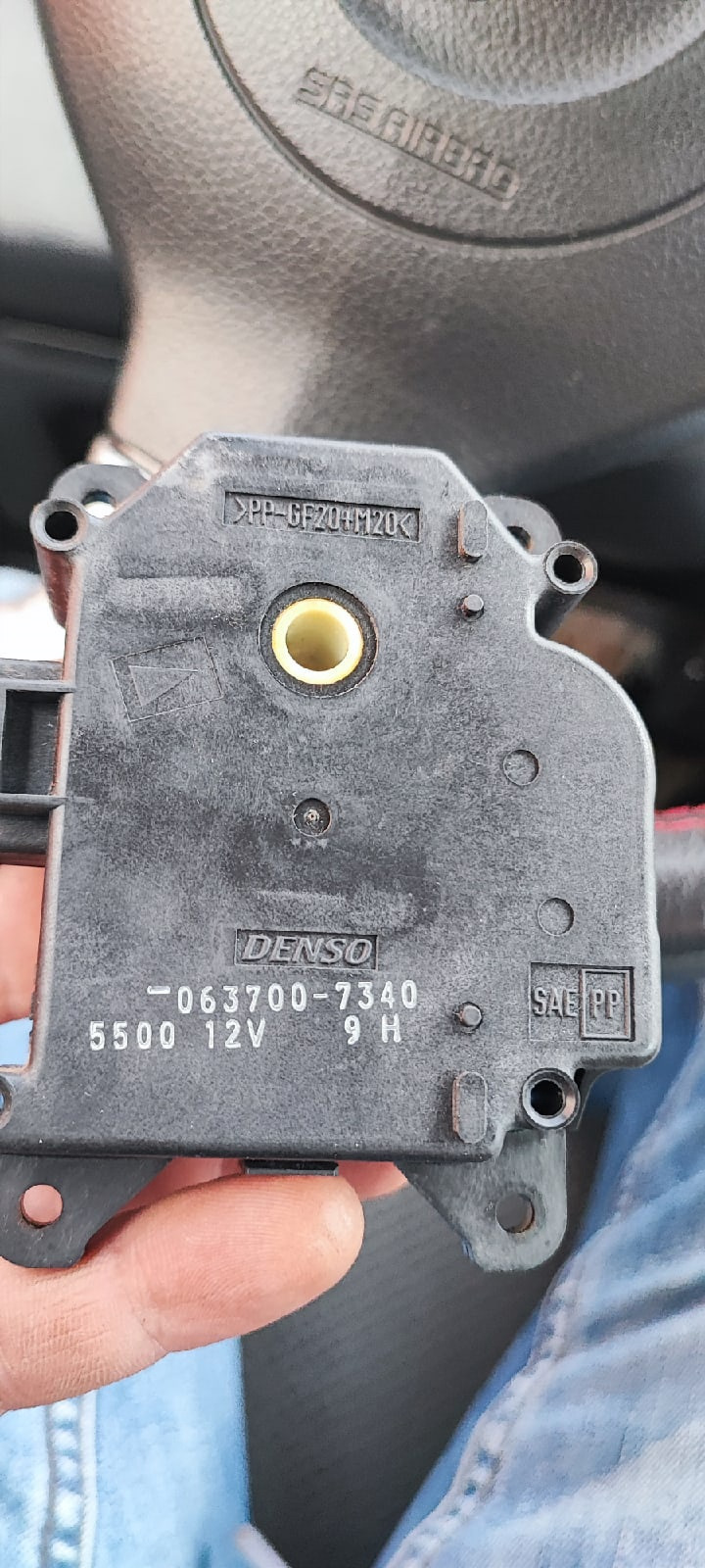 Сервопривод печки — Suzuki SX4 (1G), 1,6 л, 2006 года | своими руками ...
