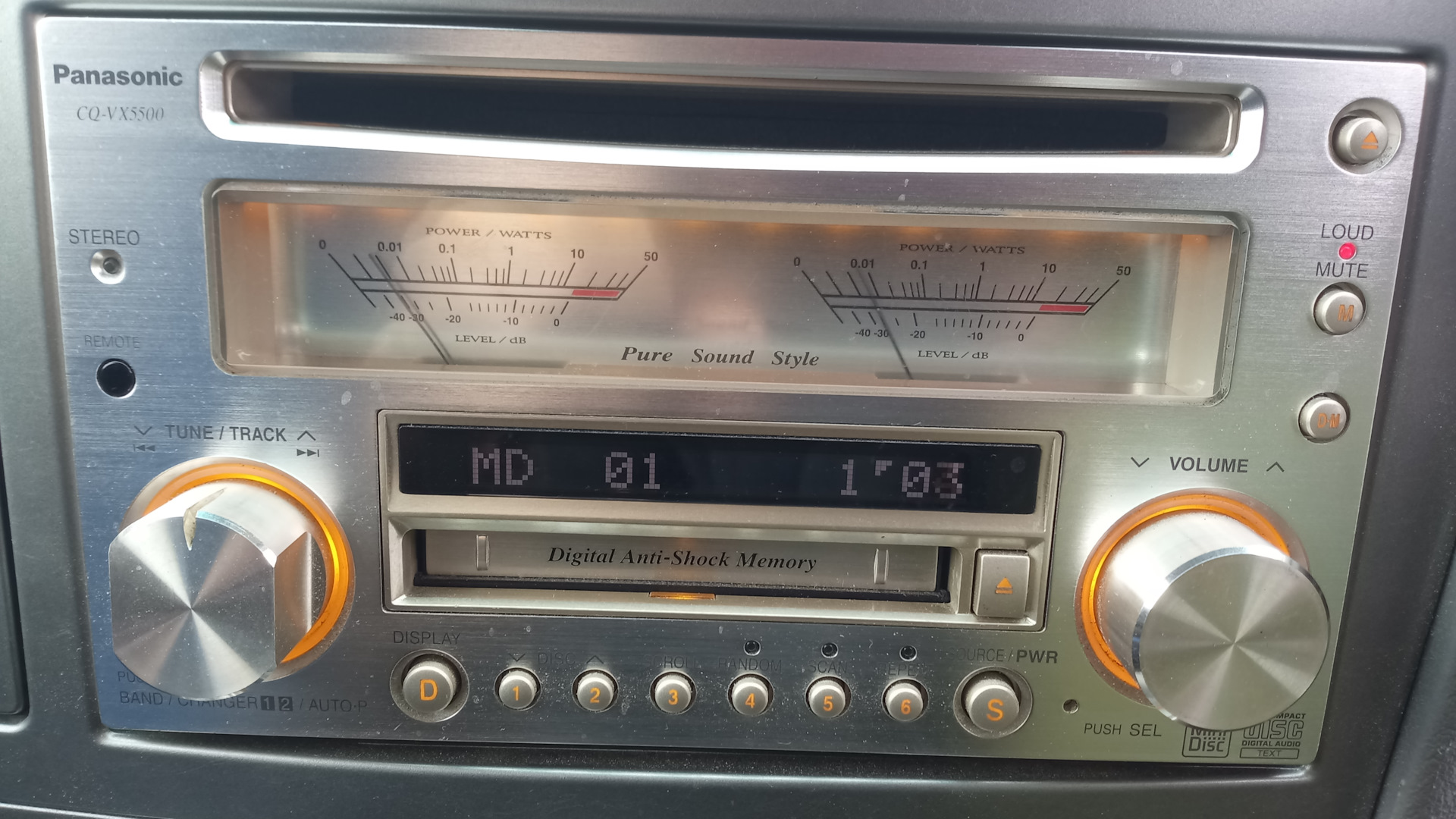 Panasonic CQ-VX5500D パナソニック パナソニック CQ-VX5500D カーオーディオ（Panasonic CQ-VX5500D
