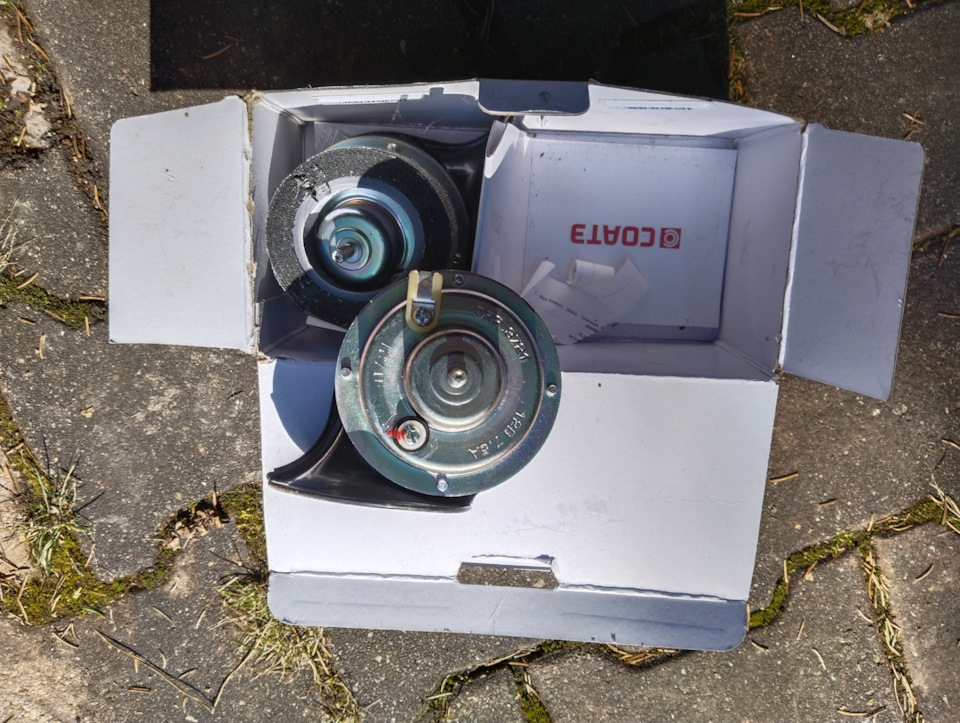 Замена звуковых сигналов — Porsche Cayenne (1G) 955/957, 3,2 л, 2004 ...