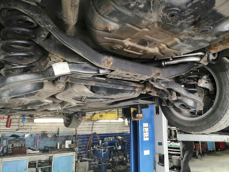 Сейчас по быстрому все крутанем. Даже колеса снимать не будем. — Ford Focus Hatchback III