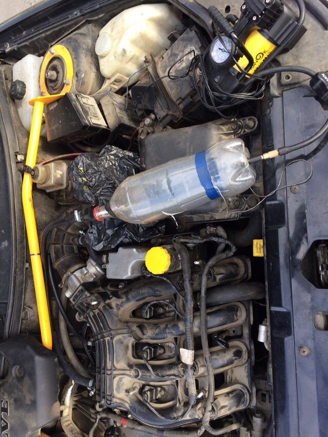 Дымогенератор, или как я искал где сосет воздух. — Lada Приора хэтчбек ...