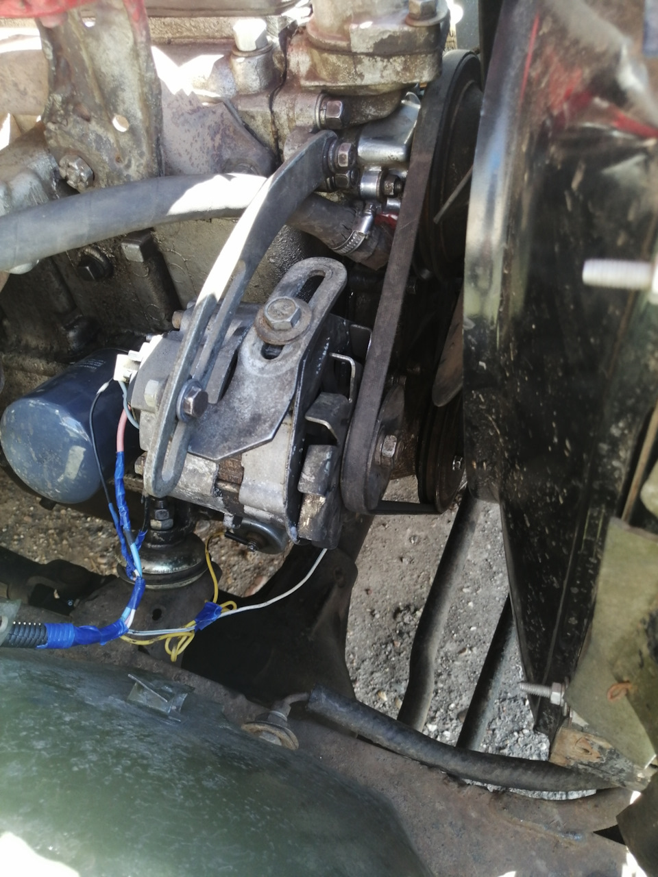 Замена генератора — УАЗ 31512, 2,5 л, 1985 года | электроника | DRIVE2