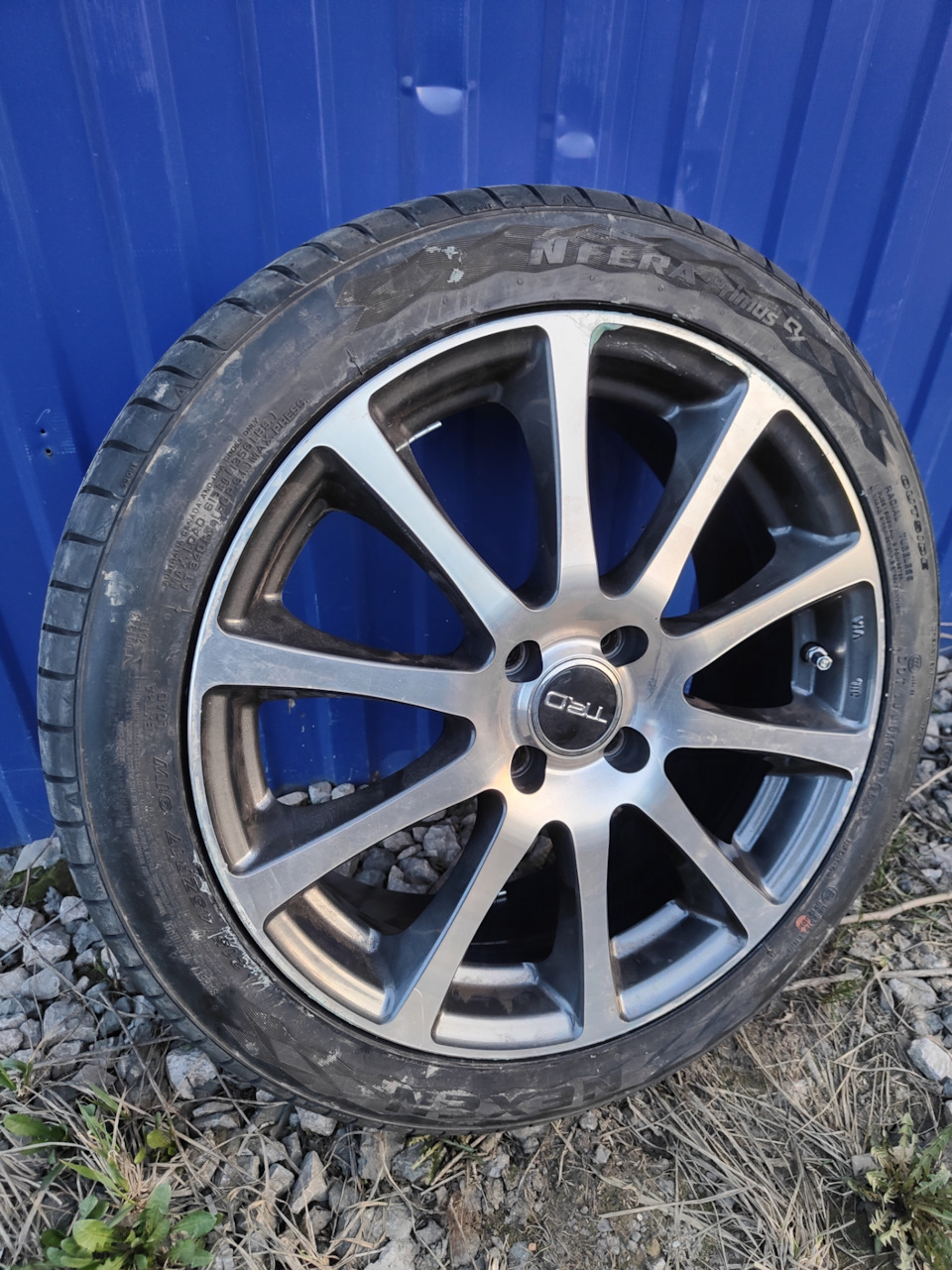 Шины Nexen Nfera Primus QX — Hyundai Solaris (1G), 1,6 л, 2012 года ...