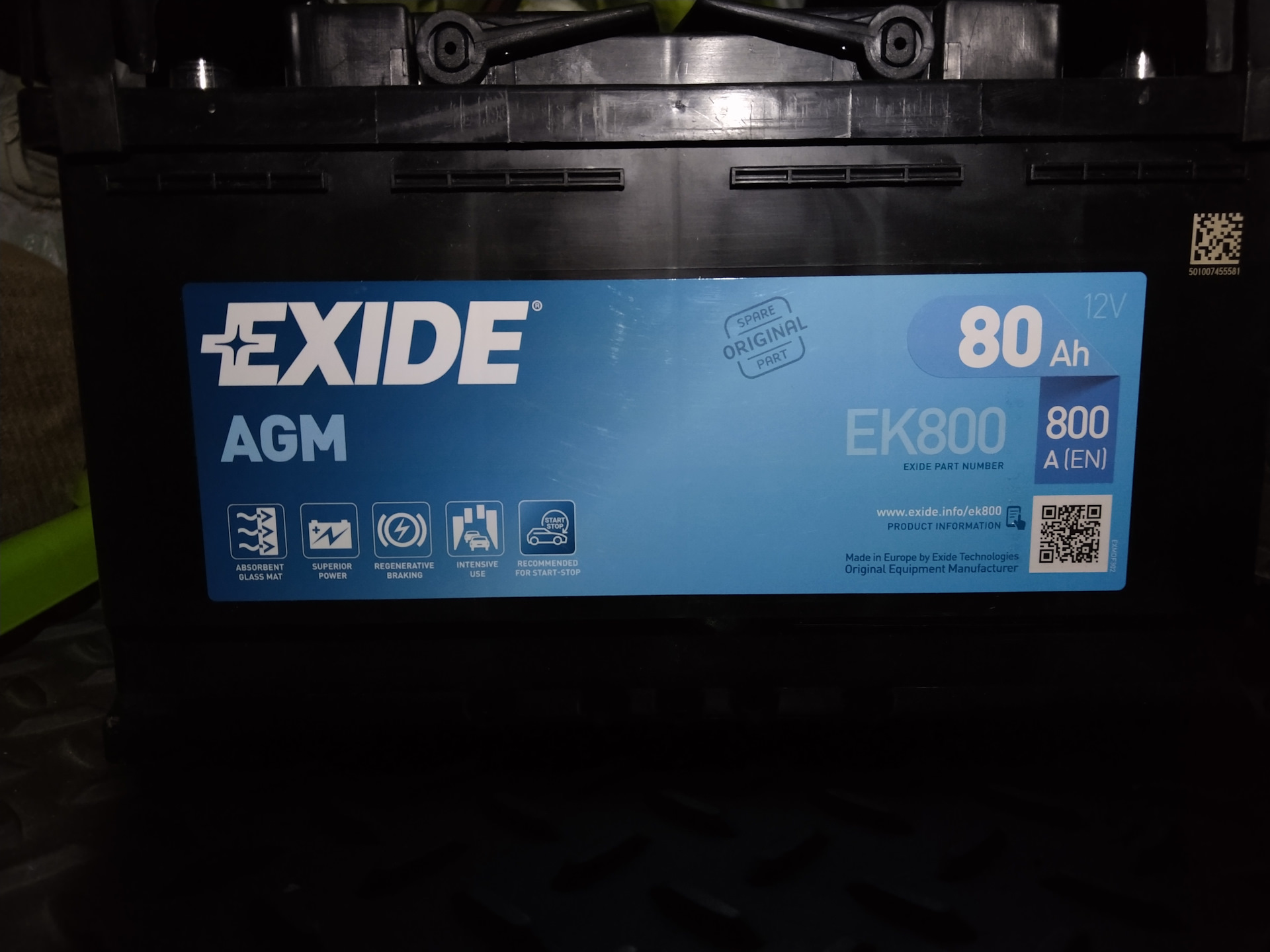 Exide ek800