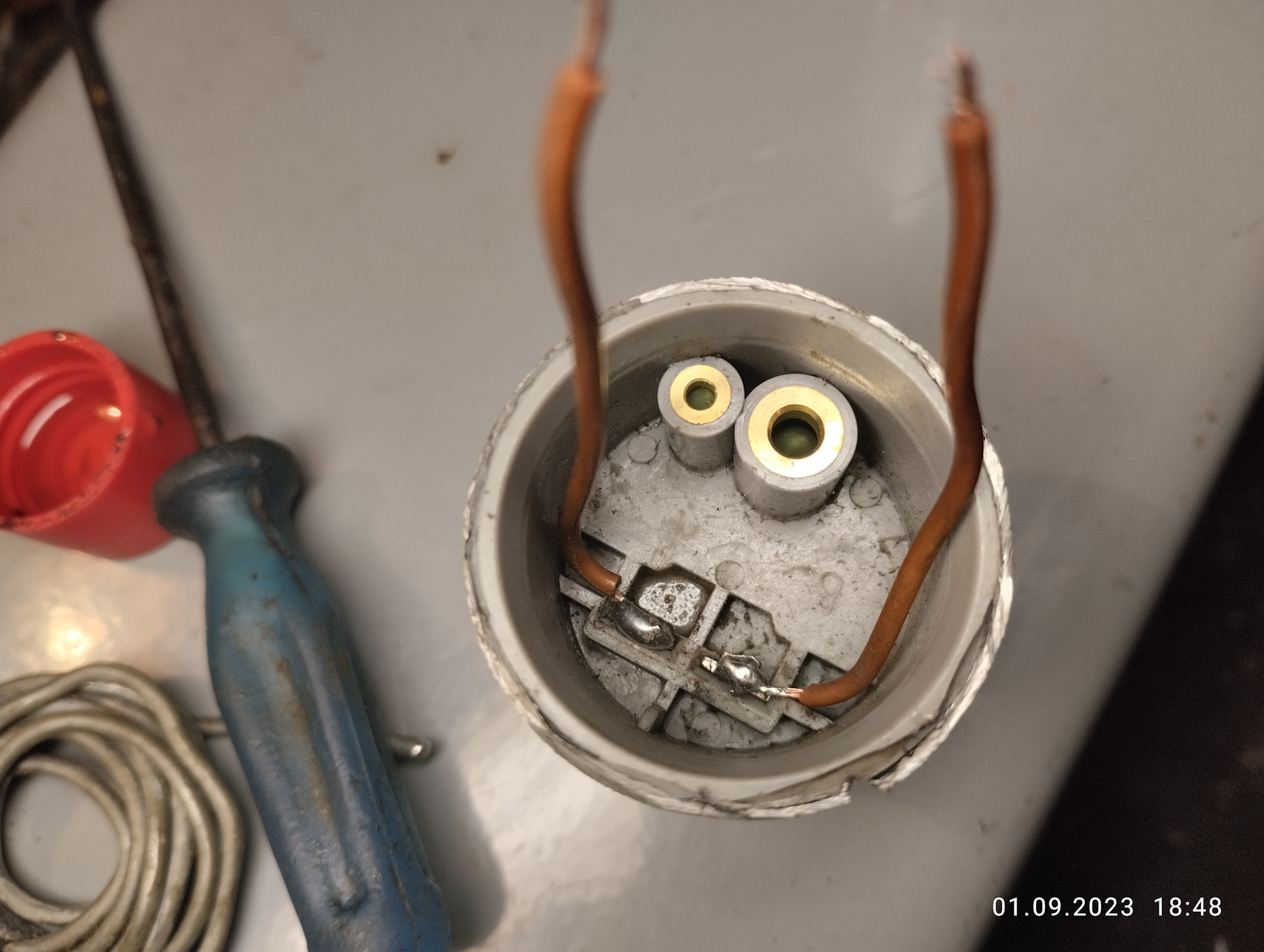 Ремонт нового дефектного электробензонасоса. — Skoda Fabia Mk1, 1,4 л ...