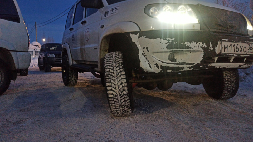 Кастор в 12 градусов — то что уазу доктор прописал! — УАЗ Patriot, 2,7 ...