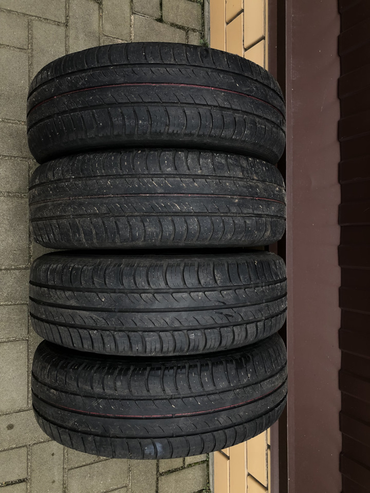 Шины летние Amtel 185/65 R15, литые диски Kik 6Jx15 ET45 4x100 на KIA ...