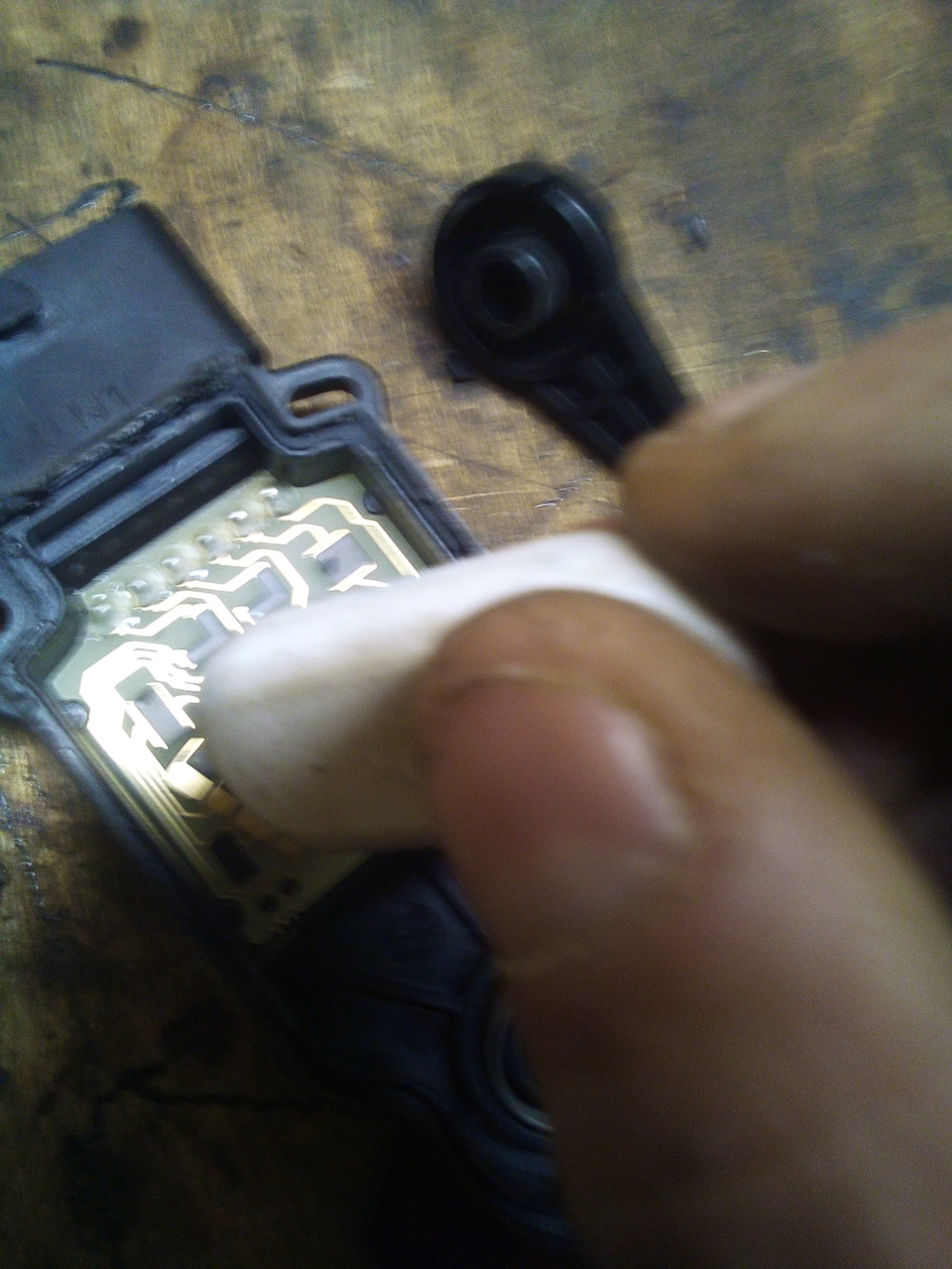 Вот так, и тут ластик помогает выкрутиться из сложной ситуевины ) — SsangYong Actyon Sports (1G)