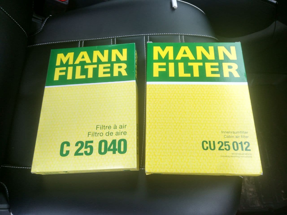 CU25012 Салонный фильтр MANN FILTER | Запчасти на DRIVE2