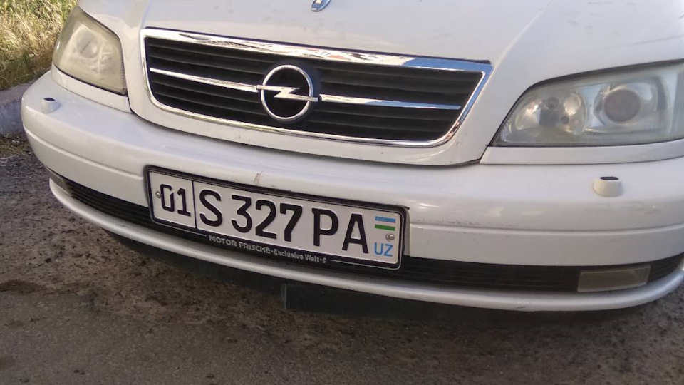 Машинка с ключиком загорелась — Opel Omega B, 2,6 л, 2003 года ...