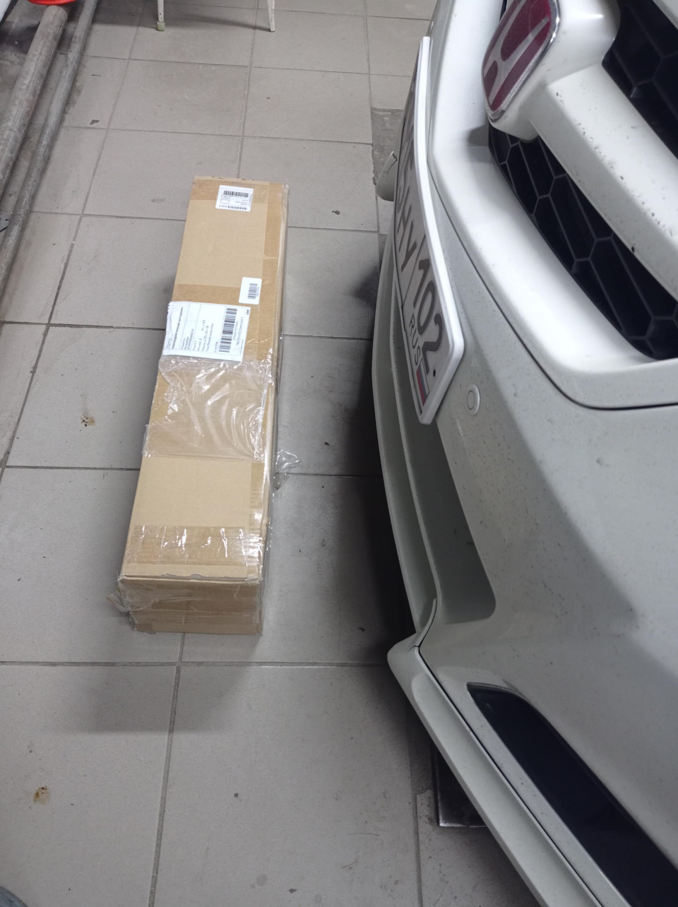 6. Условный бордюр))) — Honda Accord (8G)