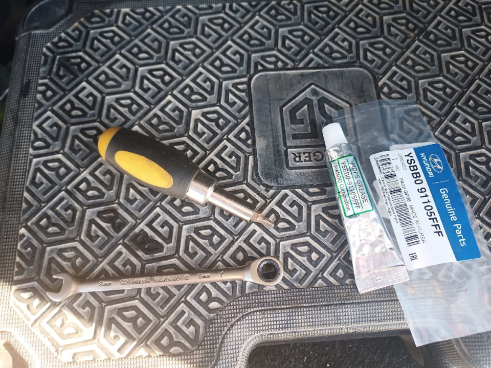 Грохот под рулём. Смазка ЭУР Opel Meriva a — Opel Meriva (A), 1,6 л ...