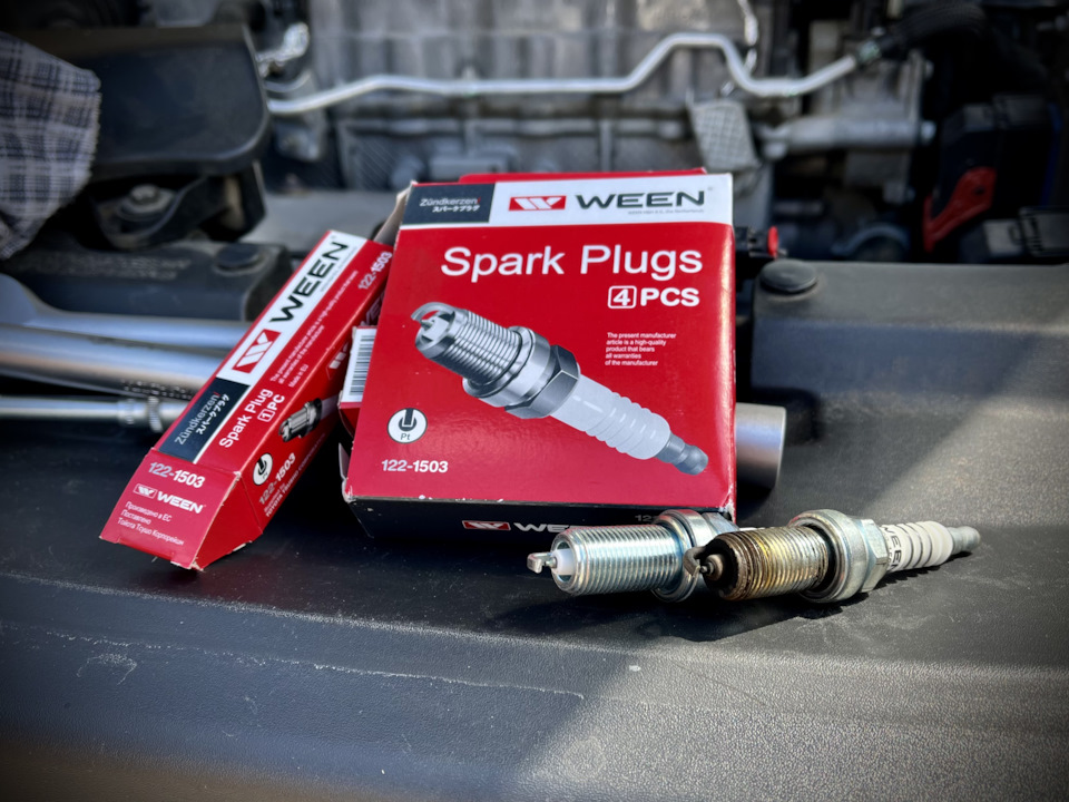 Свечи зажигания для Cherokee KL WEEN 122-1503, год в эксплуатации ...