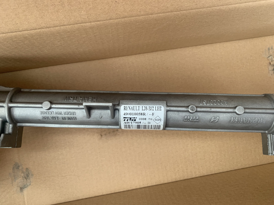 490010058R Рейка рулевая RENAULT | Запчасти на DRIVE2