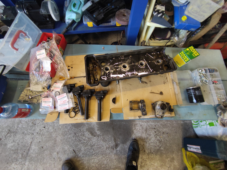 Замена минерального масла, прокладки и сальников. — Suzuki Grand Vitara ...