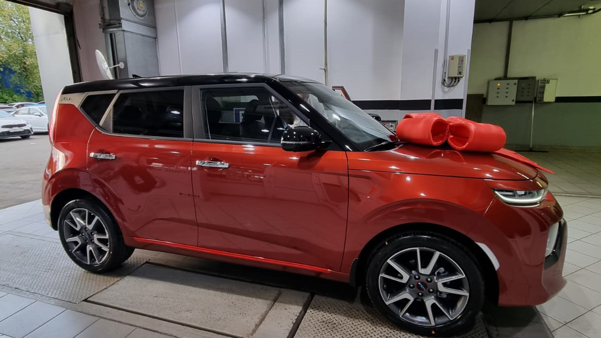 Kia Soul Red line передний обвес