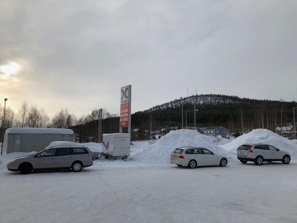 Места перед Финляндией — Subaru Outback (BR)