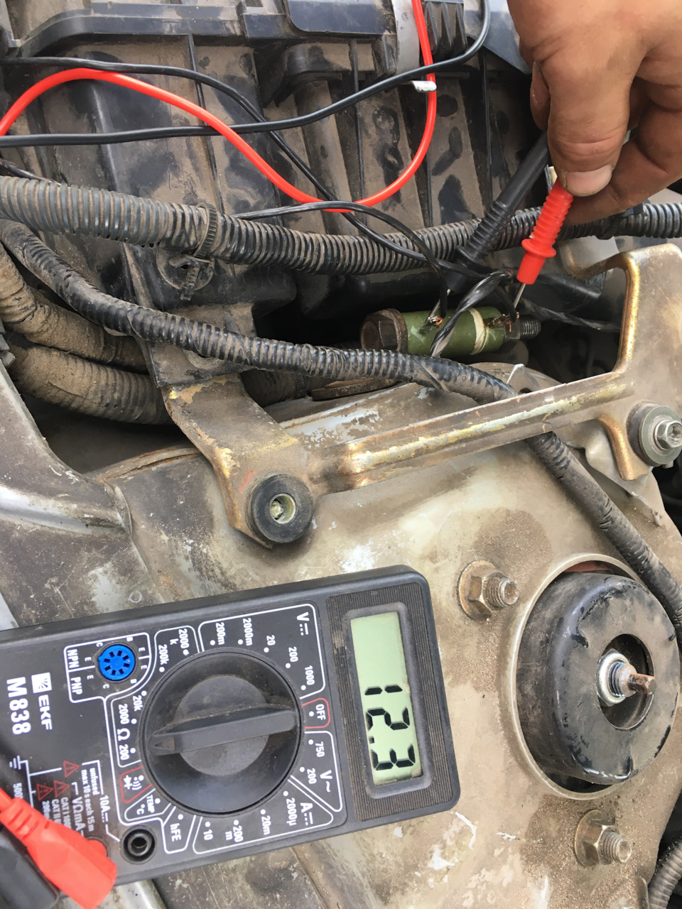 Понижающий резистор АКП. - Nissan March (K12), 1,4 л, 2004 года электроника DRIV